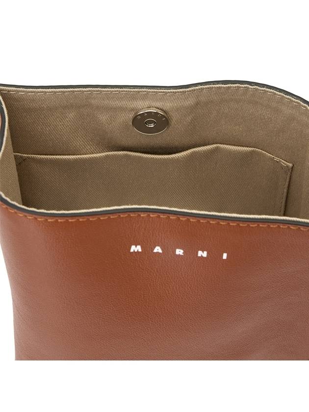 Museo Soft Small Shoulder Bag Brown - MARNI - BALAAN 11