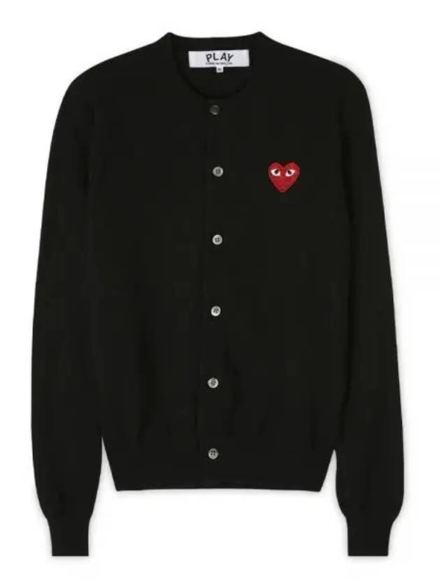 Heart Waffen Black Cardigan AX N007 051 1 1156119 - COMME DES GARCONS - BALAAN 1