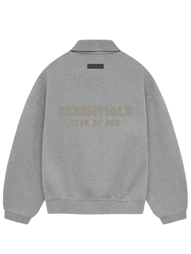 Essential Long Sleeve Polo Gray Women - FEAR OF GOD ESSENTIALS - BALAAN 1