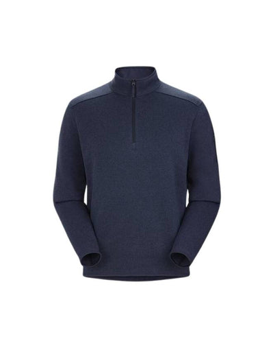 Men's Covert Half Zip Sweatshirt Grey - ARC'TERYX - BALAAN 1