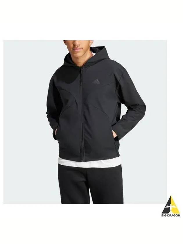 City Escape Zip Up Hoodie Black - ADIDAS - BALAAN 2