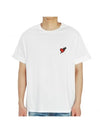 Punk Heart Short Sleeve TShirt White - NEIL BARRETT - BALAAN 1