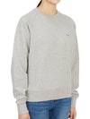 Tricolor Fox Patch Adjusted Sweatshirt Gray - MAISON KITSUNE - BALAAN 4