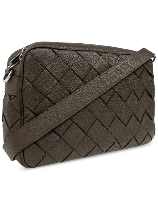 Intrecciato Medium Camera Cross Bag Khaki - BOTTEGA VENETA - BALAAN 5