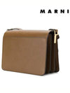 Saffiano Trunk Medium Shoulder Bag Brown - MARNI - BALAAN 4