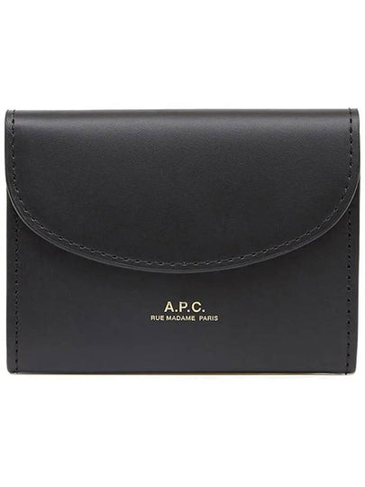 Geneve Flap Card Wallet Black - A.P.C. - BALAAN 2