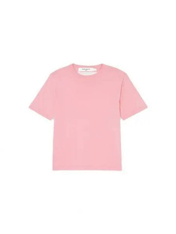 Back logo patch round knit KW00531KT1083 pink 1059246 - MAISON KITSUNE - BALAAN 1