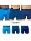 Intense Power Micro Boxer Brief 3 Pack Blue - CALVIN KLEIN - BALAAN 2