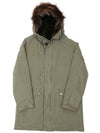 Lafit Raccoon Fur Parka Green - YVES SALOMON - BALAAN 1