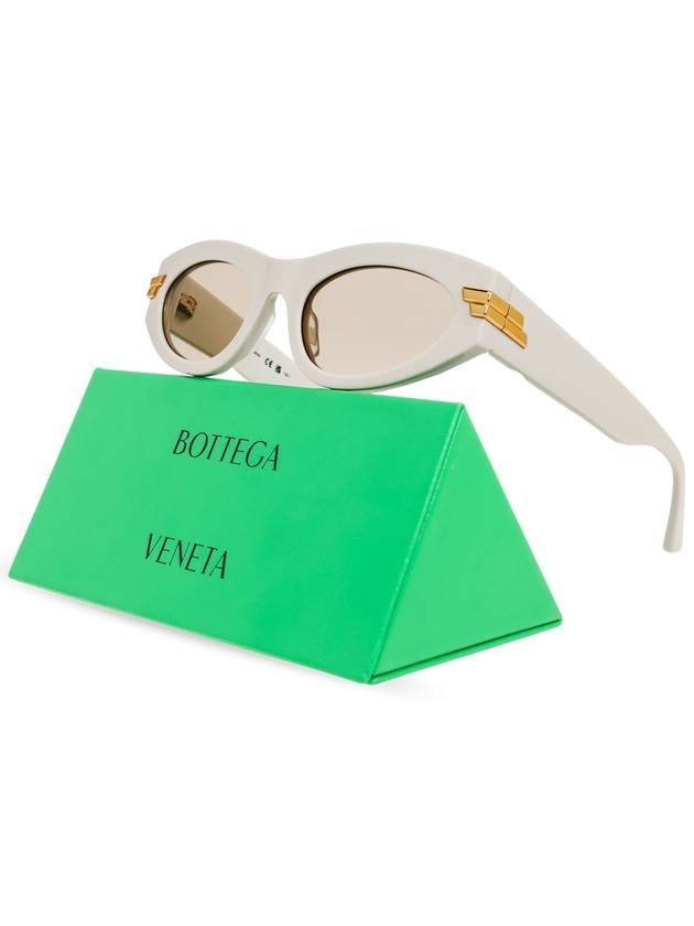 Bottega Veneta Sunglasses With Case, Women's, Grey - BOTTEGA VENETA - BALAAN 3