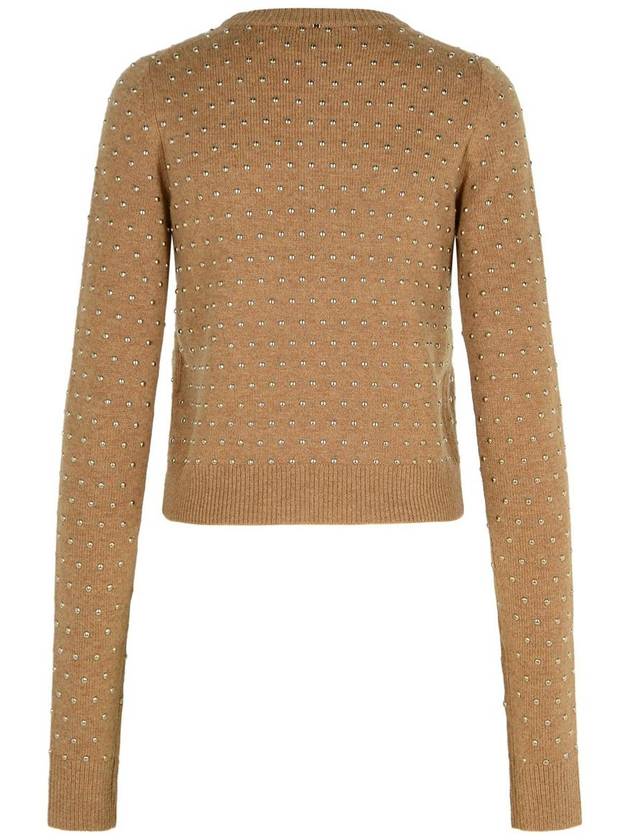 Sportmax 'Sierra' Brown Wool Blend Sweater - MAX MARA SPORTMAX - BALAAN 3