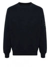 Diagonal Raised Fleece Lens Sweatshirt Purple - CP COMPANY - BALAAN 2