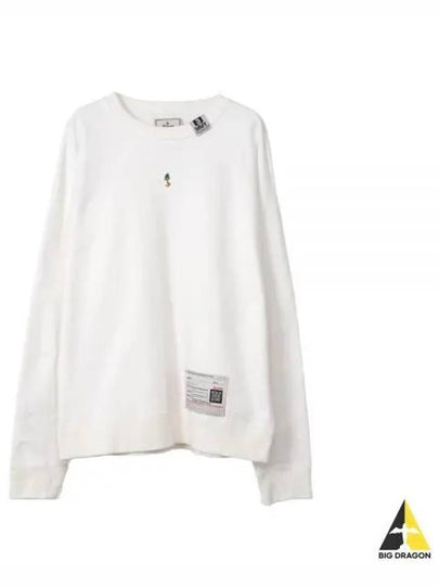 A13PO652 white duck embroidery sweatshirt - MIHARA YASUHIRO - BALAAN 2