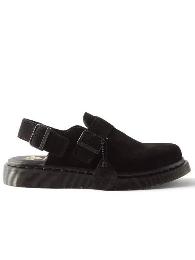 George Repello Suede Sandals Black - DR. MARTENS - BALAAN 1