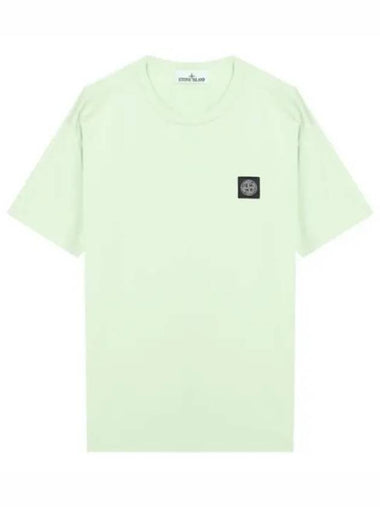 Logo patch t shirt short sleeve men s - STONE ISLAND - BALAAN 1