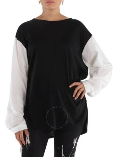 Y'S Round-Neck Lyocell-Blend Sweatshirt, Brand Size 2 - YOHJI YAMAMOTO - BALAAN 1