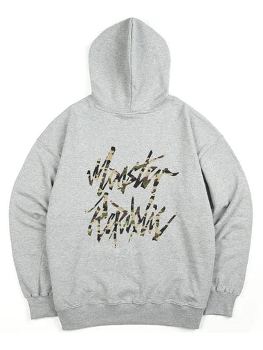 Movement Logo Camo Hoodie Grey - MONSTER REPUBLIC - BALAAN 1