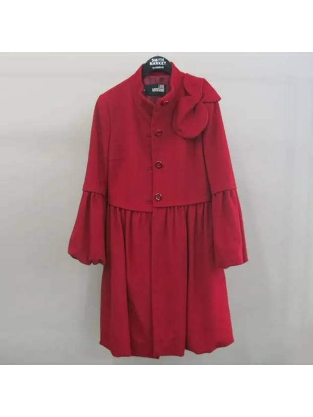 Smith Market used luxury goods red coat women s clothing - MOSCHINO - BALAAN 1