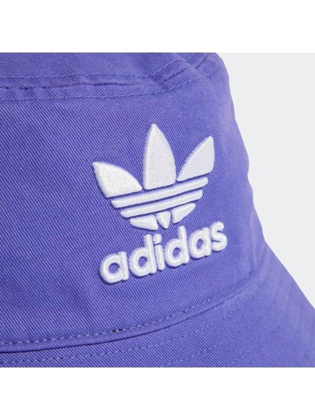 Classic Adicolor Stone Washed Bucket Hat Magic Lilac - ADIDAS - BALAAN 4