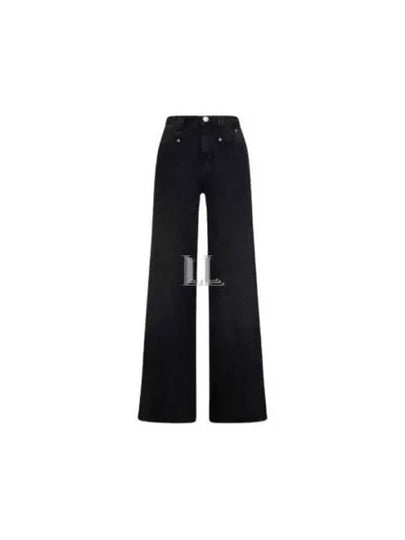 Lemony Wide Jeans Black - ISABEL MARANT - BALAAN 2