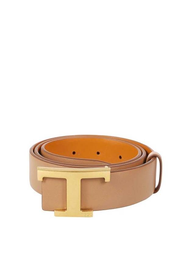 Belt XCWTSB10100RBR0H80 Brown - TOD'S - BALAAN 3