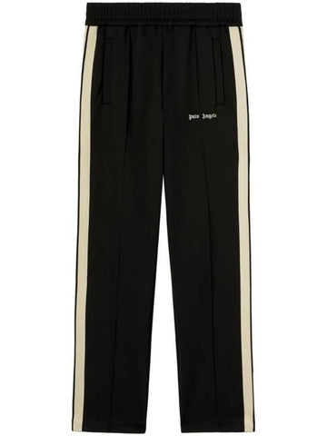 Palm Angels Classic Logo Track Pants Black - PALM ANGELS - BALAAN 1