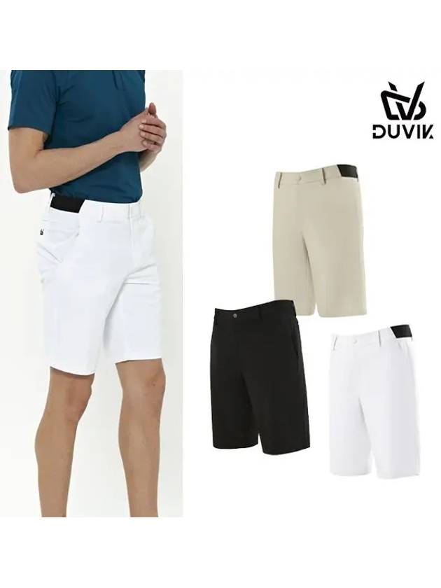 spandex classic banding golf shorts DD2MPH303WH - DUVIK - BALAAN 2