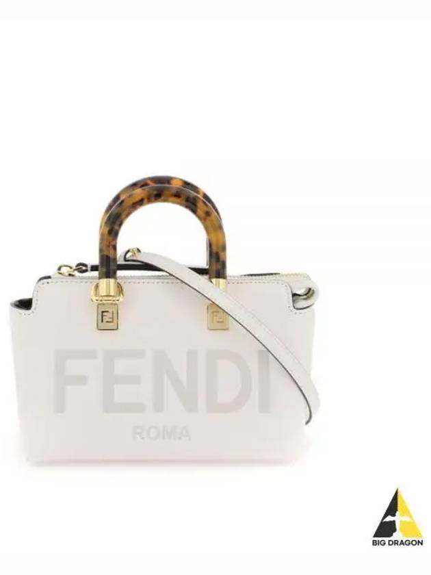 By The Way Small Leather Tote Bag White - FENDI - BALAAN 2