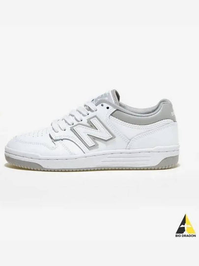 480 Low Top Sneakers White Grey - NEW BALANCE - BALAAN 2