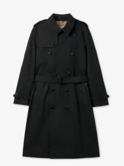 Heritage Kensington Trench Coat Black - BURBERRY - BALAAN 2