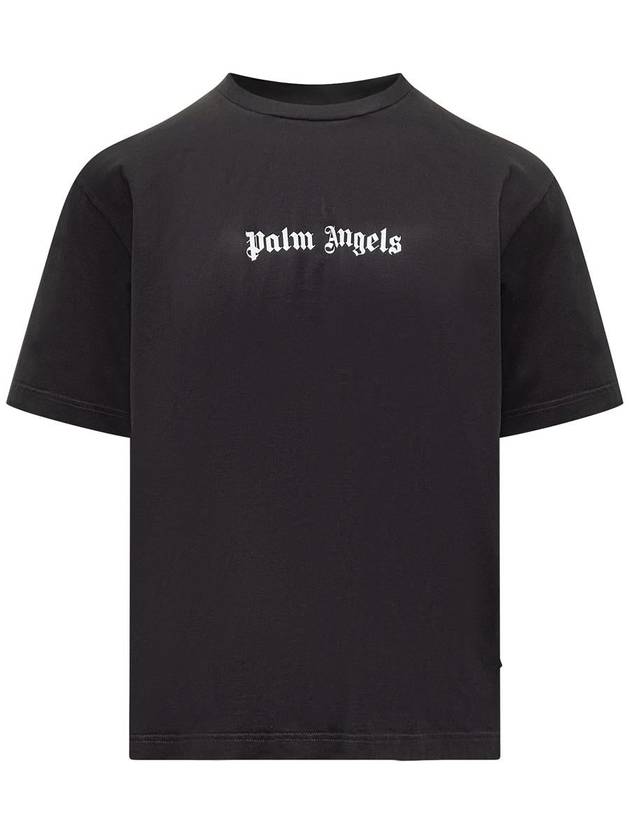 Palm Angels T-Shirt With Logo - PALM ANGELS - BALAAN 1