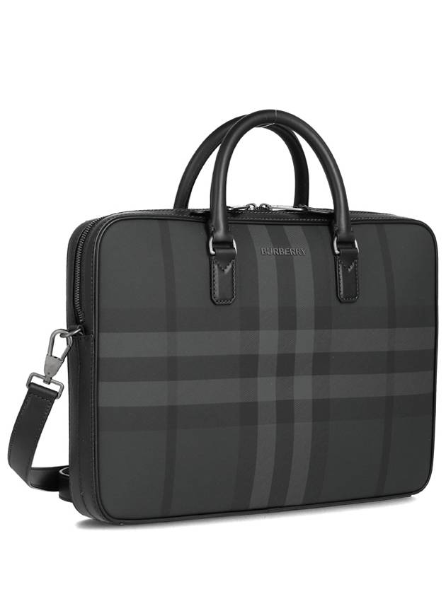 Slim Ainsworth Check Case Dark Grey - BURBERRY - BALAAN 3