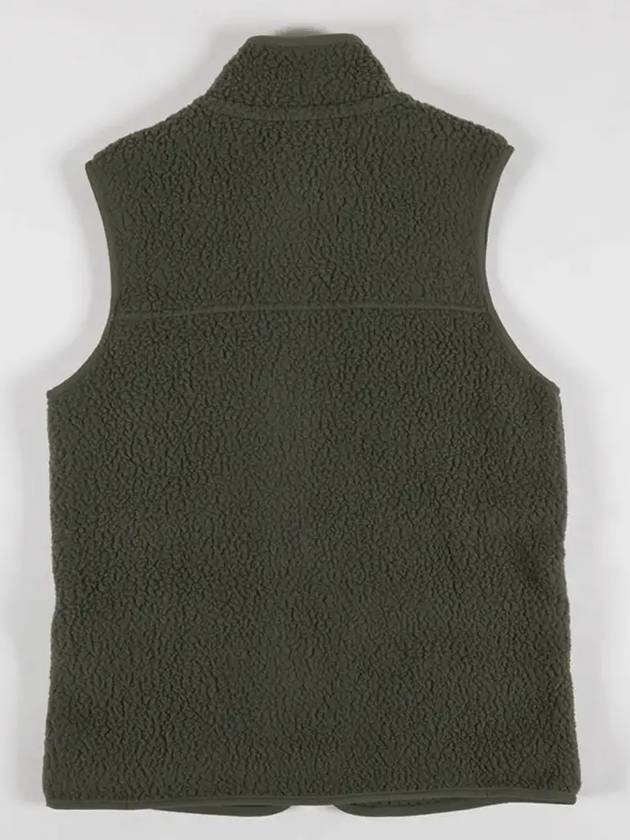 Retro Pile Fleece Vest Fine Needle Green - PATAGONIA - BALAAN 3