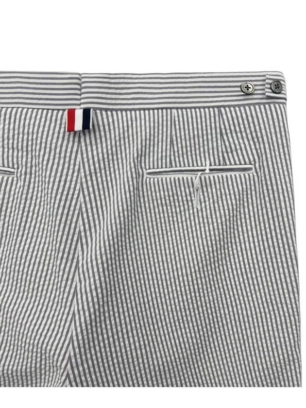 seersucker short pants MTC176E 035 - THOM BROWNE - BALAAN 3