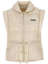 TOBY logo patch padded vest Ecourt GI0013FA A3C51E 23EC - ISABEL MARANT - BALAAN 2