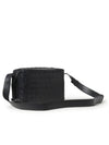 Intrecciato Weaving Leather Cross Bag Navy - BOTTEGA VENETA - BALAAN 5