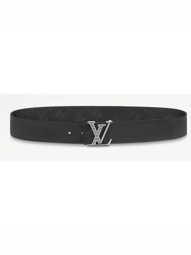 40MM Reversible Leather Belt Black - LOUIS VUITTON - BALAAN 5