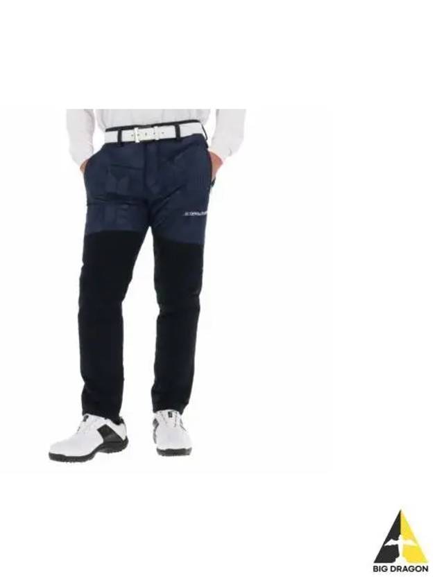 Golf Wear Men s Padded Pants HCM 2C AT05 NAVY - HORN GARMENT - BALAAN 1