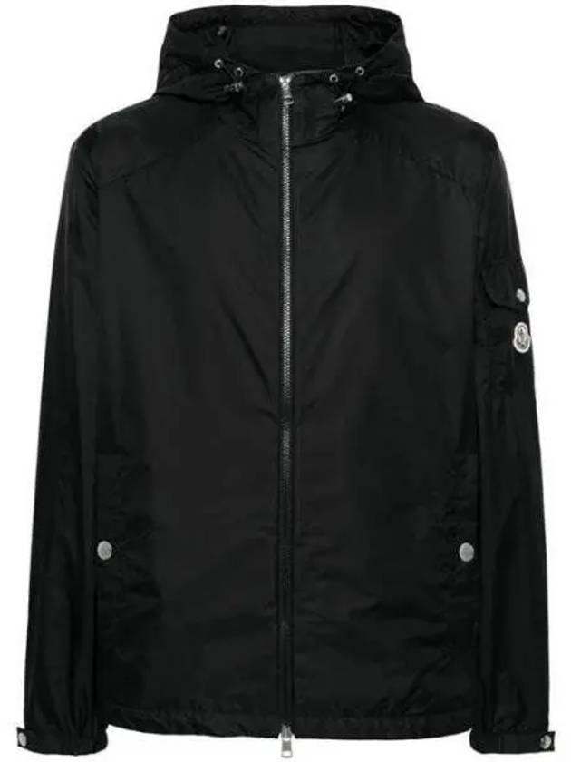 Etiache Rain Hooded Zip Up Black - MONCLER - BALAAN 2