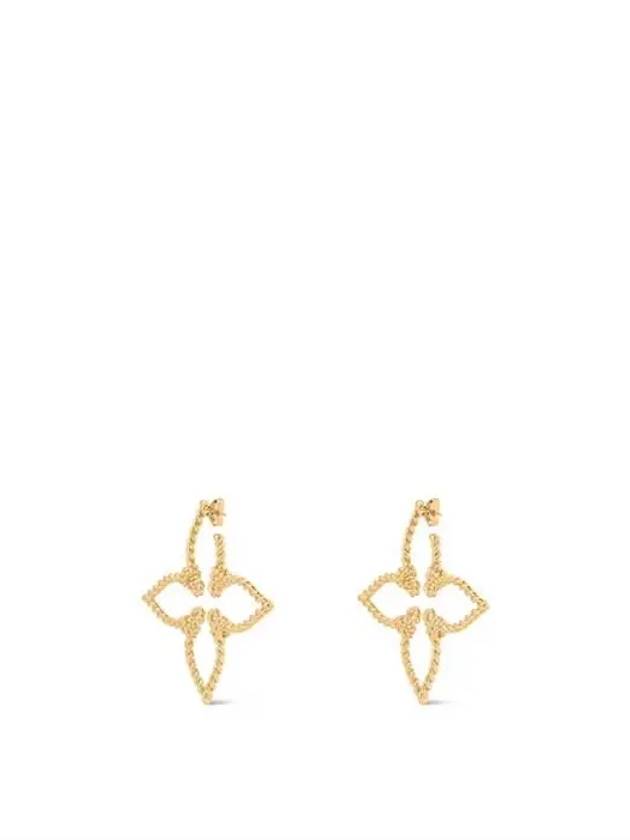 Nautical Earrings Gold Monogram Flower M01848 - LOUIS VUITTON - BALAAN 4