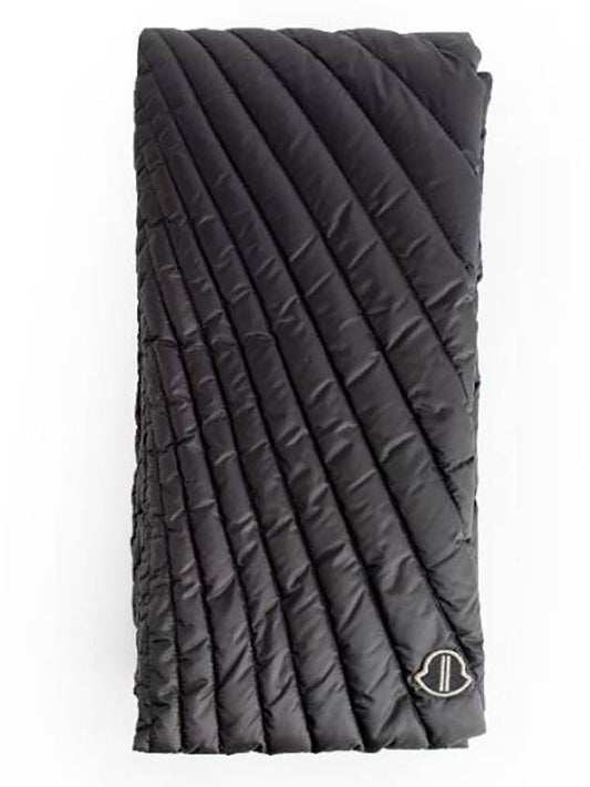 xRick Owens quilted padded scarf - MONCLER - BALAAN 2