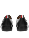 Pebble Grain Rubber Sole Penny Loafer Black - THOM BROWNE - BALAAN 4