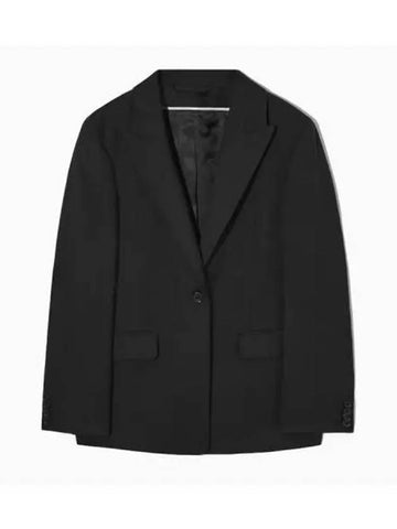 Jacket Women s Single Breasted Wool Blazer - COS - BALAAN 1