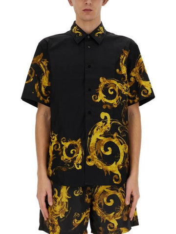 BAROQUE PRINT SHIRT - VERSACE - BALAAN 1