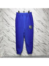 A COLD WALL Men s Blue Foil Grid Track Sweatpants AC223MPT131I - A-COLD-WALL - BALAAN 5