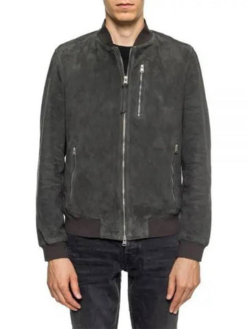 Kemble Suede Bomber ML047J - ALLSAINTS - BALAAN 1