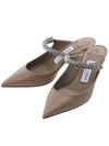 Women s Bing 65 Mule EBK TAUPE - JIMMY CHOO - BALAAN 1