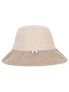 Women s Bookle Bucket Hat 8614LXAH BEIGE - BLACK&WHITE - BALAAN 3