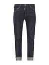 Men's Crop Cool Guy Jeans Navy - DSQUARED2 - BALAAN 2