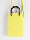 Crocodile cross bag yellow - BALENCIAGA - BALAAN 4